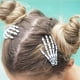 thumbnail image 2 of Cute Skeleton Hair Claws Clips - Zombie Bone Claw Hair Clip for Women - Perfect for Horror Parties, Cosplay, and Valentine's Day Gifts, 2 of 4