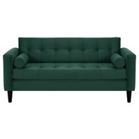 Bodevir - Sofa Retro 3C Felpa 00 Verde Botella