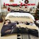 thumbnail image 1 of 3pcs SVULaw&OrderPrinted Bedding Set Soft Polyester Duvet Cover with 2 Pillowcases All Season Comfort, 1 of 5
