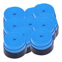 Magideal - Paquete De 10 Empuñaduras De Raqueta De Tenis, Empuñaduras De Bádminton, Reemplazo De Sobregrips De Raqueta De Tenis, Empuñaduras De Raqueta De Squash Azul