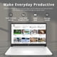 thumbnail image 3 of Laptop HP Stream 14" HD Intel Celeron 8GB RAM 224GB, 3 of 9