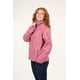 thumbnail image 2 of Poleron Sherpa Hot Print Medio Cierre Rosa Mujer, 2 of 3