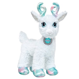 Peluche Build A Bear Reno Blanco Celeste Merry Mission