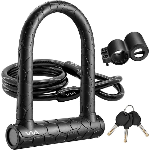 Candado U VVA 20mm Combinación Antirrobo Bicicleta 29cm