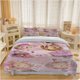 thumbnail image 1 of Pink Mavis Collage Art Themed Bedding Set Duvet Cover and Pillowcase Set, 1 of 5