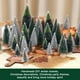 thumbnail image 2 of Miniárboles de Navidad artificiales Hatisan con base de madera, 30 unidades, 2 of 3