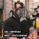 thumbnail image 2 of Máscara antigás MIRA Safety CM-I01 integral de grado industrial, 2 of 7