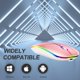 thumbnail image 3 of Ratón Bluetooth KLO LED recargable para MacBook, color rosa, 3 of 6