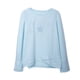 thumbnail image 1 of Polera Niña Manga Larga Estampado Floral Palo Aqua, 1 of 3