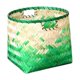 thumbnail image 2 of Cesta De Almacenamiento Decorativa Hecha A Mano De Fibra De Bambú Que Teje El Organizador Del Hogar S, 2 of 5