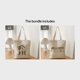 thumbnail image 1 of Cute Cat Eco-Friendly Canvas Luggage Bag: The Perfect Gift for Kids on Children's Day!, 1 of 5