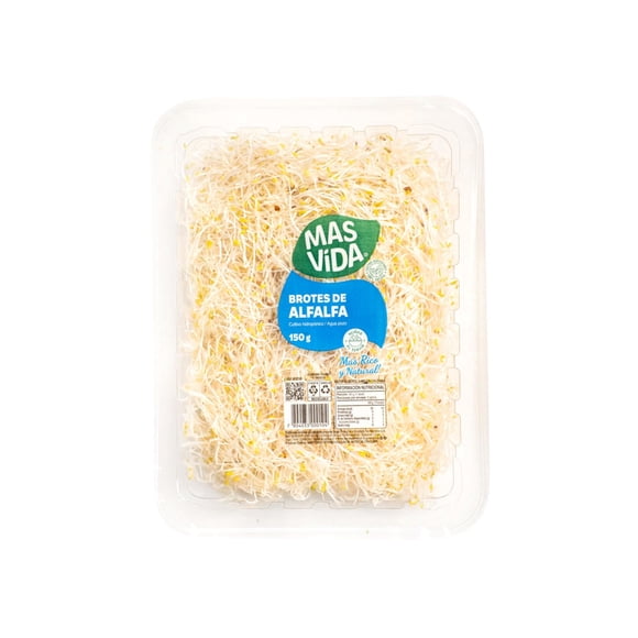 Brotes de Alfalfa Bandeja, 150 gr