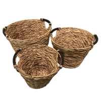 Bric - Canasto De Bambú Set De 3