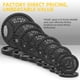 thumbnail image 5 of Set de discos de pesas para barra Fitvids 20,5 kg con agarre de 2", 5 of 7