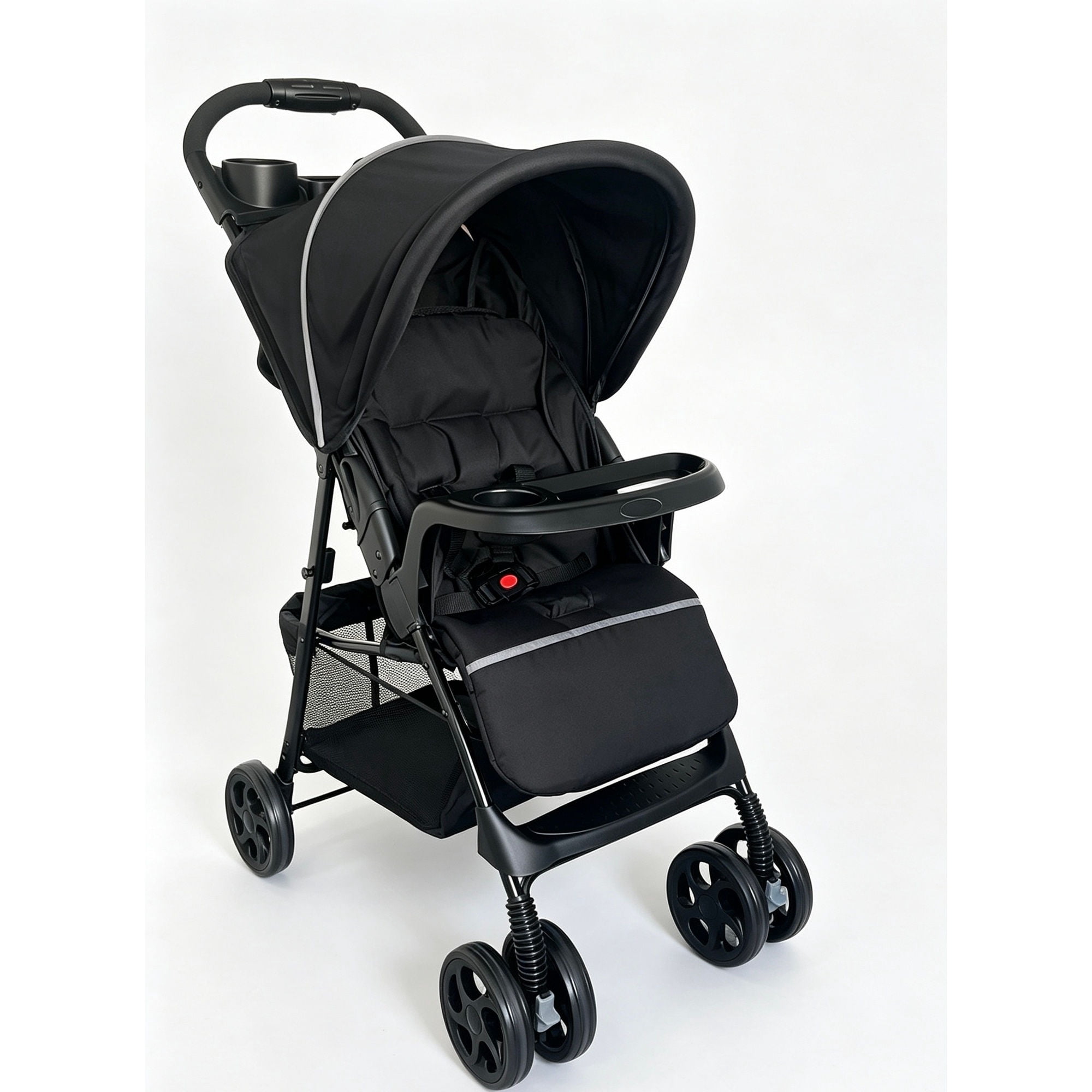 Coche para bebe negro