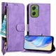 thumbnail image 1 of Funda Billetera Cremallera para Motorola Moto G06 4G con Porta Tarjetas, Soporte y Correa Morado, 1 of 5