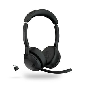 Auriculares Inalámbricos Jabra Evolve2 55 Con Cancelación De Ruido, Color Negro