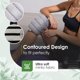 thumbnail image 3 of Almohadilla térmica Knee Wrap Herbal Concepts, gris claro, 3 of 6
