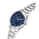 thumbnail image 2 of Reloj GUESS para hombre en tono plateado con esfera azul, caja de 44 mm y pulsera de 20 cm, 2 of 3