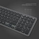 thumbnail image 4 of Teclado Slim Cygna + Mouse Slim Velar Grafito LEVO, 4 of 8