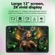 thumbnail image 3 of Tablet Fusion5 Helios 12 con pantalla 2K, 12 GB de RAM, 512 GB SSD y 13.ª generación, 3 of 9