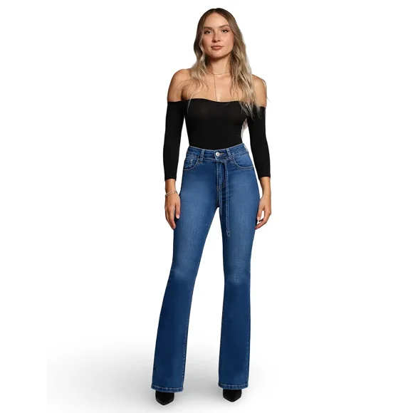 Jeans Mujer Recto 4311-00 Azul Mohicano