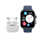 thumbnail image 1 of Pack Smartwatch Connect S03 Blue + Audífono RM7 Blanco, 1 of 7