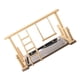 thumbnail image 3 of Parrots Bird Playground Perca De Madera Soporte De Gimnasio Con Bandeja De Acero Inoxidable A, 3 of 3