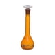 thumbnail image 1 of Matraz Volumétrico EISCO 25 ml Ámbar de Vidrio Borosilicato Clase A, 1 of 1