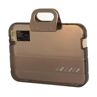 Magideal - Los Suministros De Registro De Archivos A4 Portátiles Ofrecen Fines Ligeros De Múltiples Posiciones Para Certificados, Facturas Y Dibujos De Diseño Co Marrón