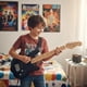 thumbnail image 3 of Pack Guitarra Electrica Niños 30 Pulgadas mas Amplificador 5W Epic, 3 of 3
