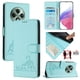 thumbnail image 5 of Funda tipo cartera FOXDOCK para OPPO Reno 12F con soporte, ranuras, RFID, diseño de gato, 5 of 5