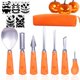 thumbnail image 1 of Kit de Tallado de Calabaza Taspire 7 Herramientas y 12 Plantillas, 1 of 7