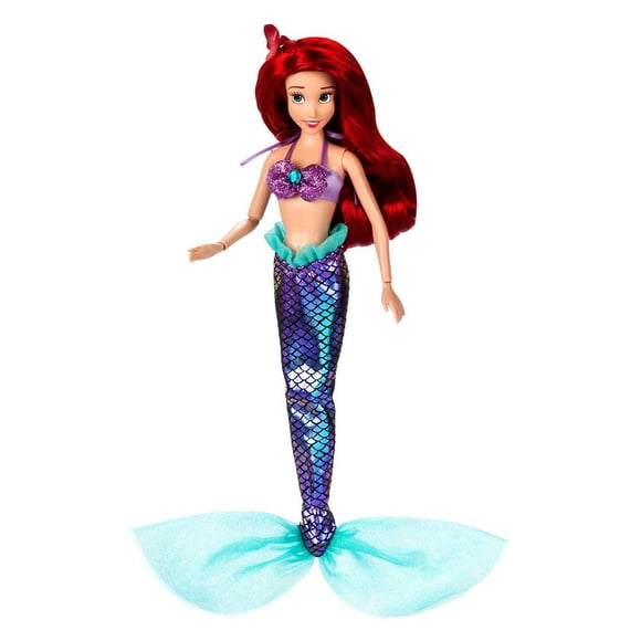 Muñeca sirena cantante Ariel de Disney Store con pelo articulado