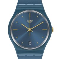 Reloj Swatch Unisex Silver In Blue Gn417