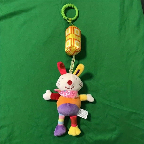 Animal Big Wind Chime Bed Hanging, Stroller Hanging, Wind Chime Car Hanging With Teether, Baby Stroller Hanging, Plush Fabric, Soothing Kids Toys, Bed Hanging Toys, Entry Teether, Bed Hanging Toys