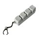 thumbnail image 2 of Juguete Fidget Clicker Regalos Divertido Portátil Versátil Con Sonido Interactivo Blanco 4 Teclados, 2 of 5