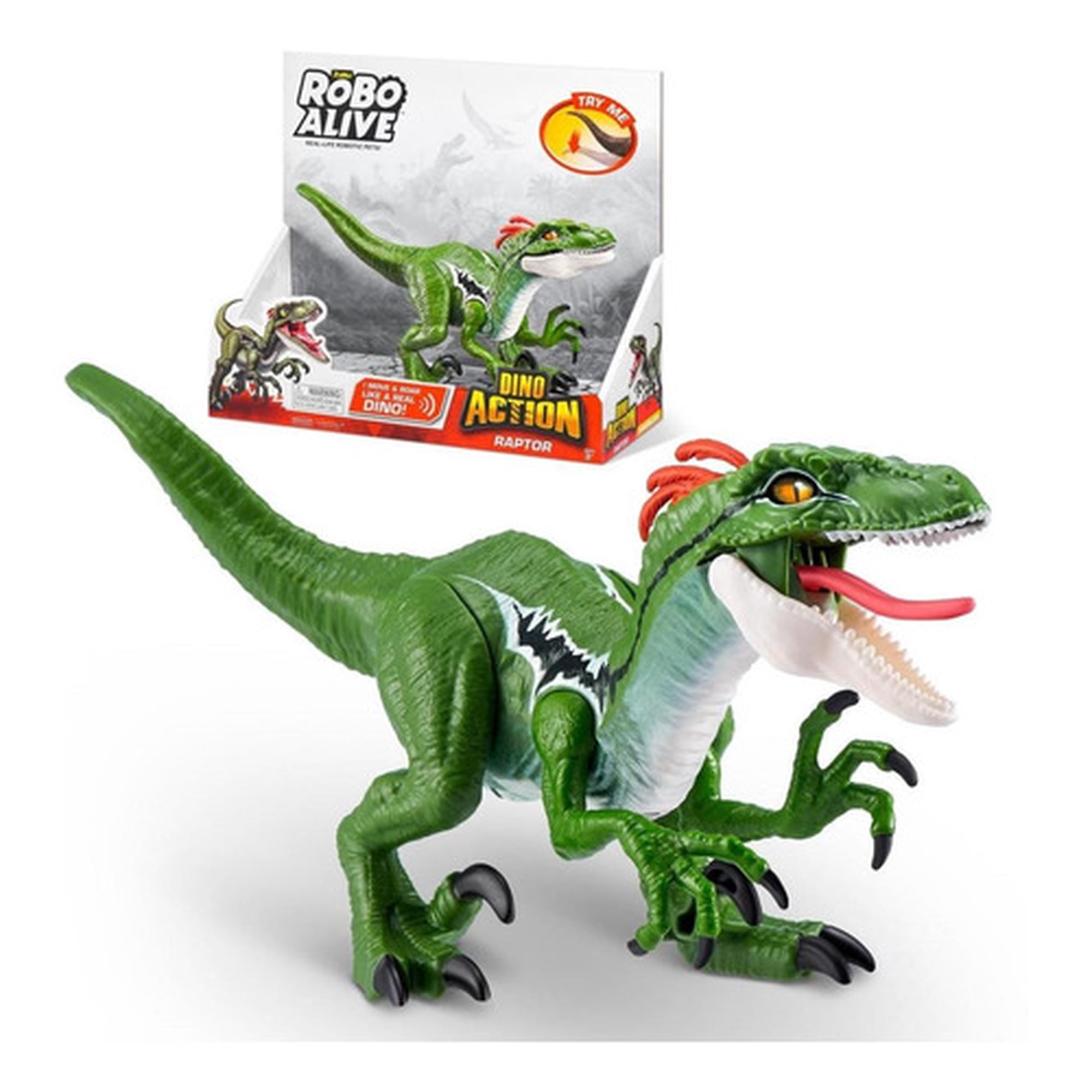 Figura Dinosaurio Raptor Robo Alive Zuru