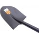 thumbnail image 1 of PAA503MY Pala de metal con mango metálico negra 100cm 1mt, 1 of 4