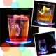 thumbnail image 2 of 6 PCS led bebida cuestas, ultra-delgado acrílico antideslizante transparente led cóctel cuestas para la decoración de la boda del club bar (color), 2 of 3