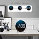 thumbnail image 3 of Reloj de alarma digital, Reloj de alarma de pantalla led HD, Reloj de mesa simple, Reloj de escritorio electrónico, Alarmas dobles, 3 Brillo ajustable para dormitorio, oficina, mesa, 3 of 3