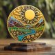 thumbnail image 4 of Moneda de Sobriedad AA GOSIN Oro y Plata – Aniversario, 4 of 8