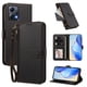 thumbnail image 2 of Funda con Billetera para [Xiaomi Redmi Note 12 5G] con Bolsillo Zipper y Tarjetero Negro, 2 of 6