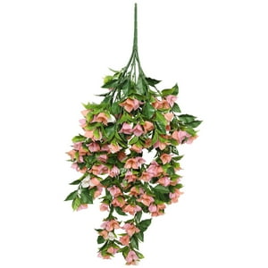 Green Element - Planta Artificial Gardenia Rosa 90 Cm, Con Filtro Uv