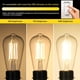 thumbnail image 5 of Bombillas LED Gozelux Vintage Edison de 6 W, 2700 K, E26, regulables, paquete de 6, 5 of 7