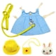 thumbnail image 2 of Conjunto De Vestido Para Mascotas Chaleco De Conejo Ropa De Disfraz Traje De Moda Diaria-Azul_S, 2 of 5