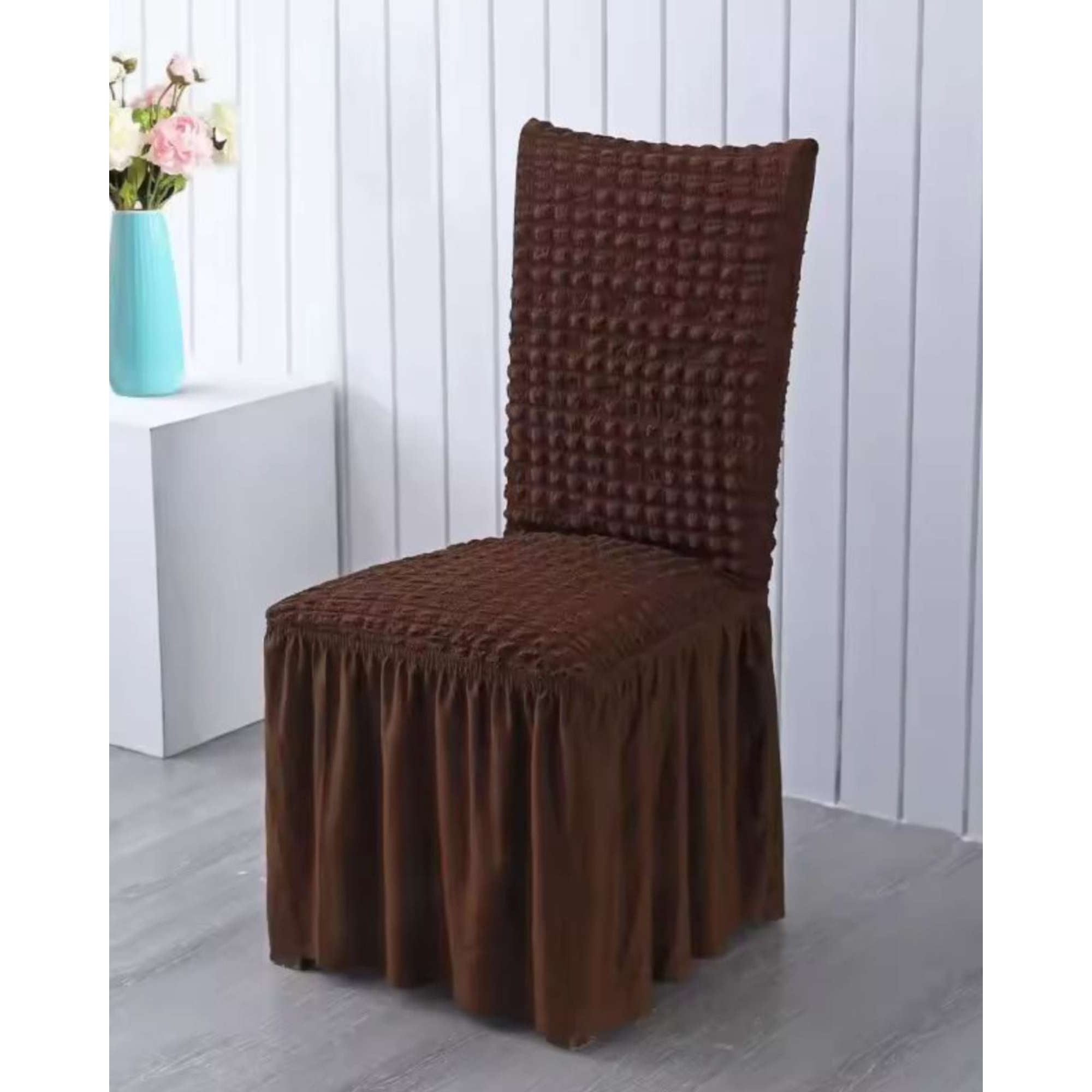 Todo Para El Hogar - Set De 6 Fundas De Sillas 100% Turkas