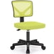 thumbnail image 1 of Silla de oficina Sweetcrispy ergonómica con respaldo bajo de malla verde, 1 of 7