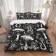 thumbnail image 1 of Customized Sketch-Mushroom Quilt Set - Soft and Comfortable Bedroom Guest Room and Dorm Decorative Bedding Set 1 Quilt Cover + 2 Pillow Shams.G079, 1 of 1