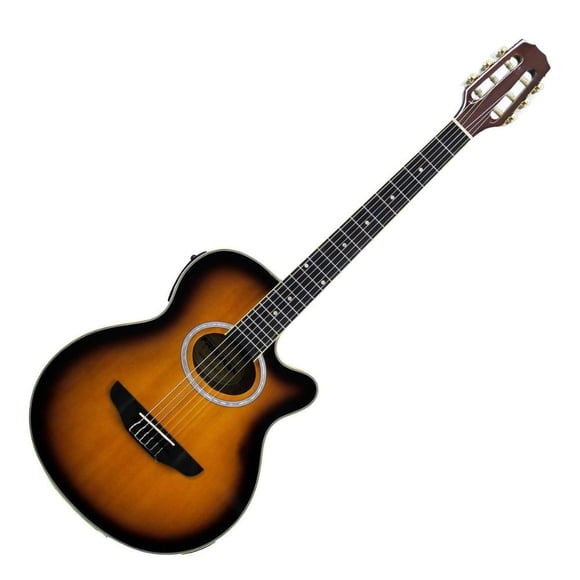 Guitarra Clásica Electroacústica Slim Freeman Fra95ncet - Sunburst